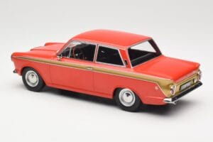 Ford Cortina Lotus Red & Gold Stripe MCG 1:18 MCG18532 Diecast — photo 5 of 6