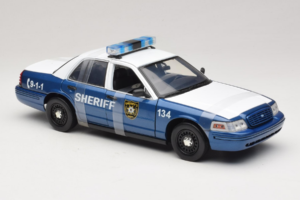 Ford Crown Victoria Police Interceptor The Walking Dead Greenlight 1:18 12957 Diecast — photo 4 of 6