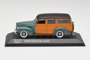 Ford Deluxe Woody Forest Green Minichamps 1:43 FORD20002 Diecast