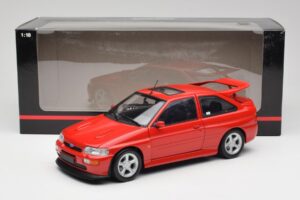 Ford Escort RS Cosworth Radiant Red Minichamps 1:18 150089021 Diecast — photo 8 of 8
