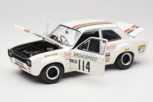 Ford Escort RS1600 #114 J. Fitzpatrick Team Broadspeed Castrol Race of Champions 1971 Minichamps 1:18 100718114 Diecast — photo 2 of 8