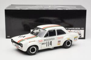 Ford Escort RS1600 #114 J. Fitzpatrick Team Broadspeed Castrol Race of Champions 1971 Minichamps 1:18 100718114 Diecast — photo 8 of 8