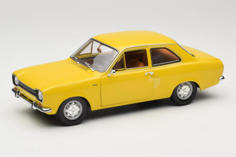 Ford Escort Mk1 Yellow Minichamps 1:18 180081000 Diecast