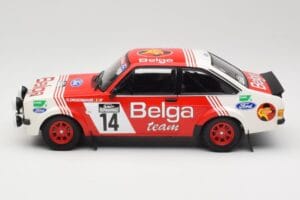Ford Escort Mk2 RS 1800 #14 Droogmans / Joosten Belga 3rd Place Lotto Haspengouw Rally 1983 Minichamps 1:18 155838714 Diecast — photo 3 of 6