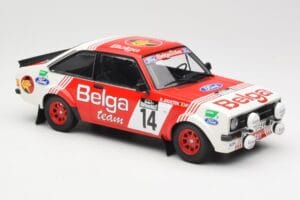 Ford Escort Mk2 RS 1800 #14 Droogmans / Joosten Belga 3rd Place Lotto Haspengouw Rally 1983 Minichamps 1:18 155838714 Diecast — photo 4 of 6