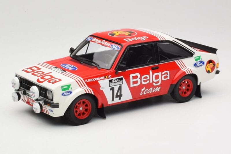 Ford Escort Mk2 RS 1800 #14 Droogmans / Joosten Belga 3rd Place Lotto Haspengouw Rally 1983 Minichamps 1:18 155838714 Diecast