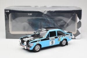 Ford Escort Mk2 RS 1800 #9 R. Clark / S. Wilson Li-Lo Equipe Esso Lombard RAC Rally 1978 Minichamps 1:18 155788709 Diecast — photo 6 of 6