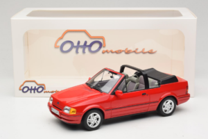 Ford Escort Mk4 XR3i Cabriolet Flamenco Red Otto 1:18 OT1254 Resin — photo 6 of 6