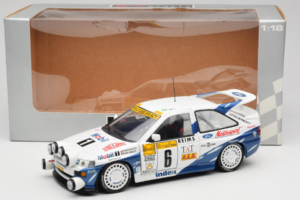 Ford Escort RS Cosworth Mobil 1 #6 F. Delecour / D. Grataloup Rally Monte Carlo Night Version Winner 1994 UT Models 1:18 3945 — photo 8 of 8
