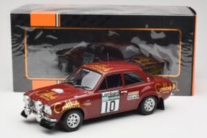 Ford Escort RS 1600 Mk1 #10 H. Mikkola / J. Davenport RAC Rally 1974 IXO 1:18 18RMC047C Diecast — photo 6 of 6