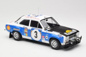 Ford Escort RS 1600 Mk1 #3 V. Preston Jr. / B. Smith Safari Rally 1973 IXO 1:18 18RMC075B Diecast — photo 4 of 6