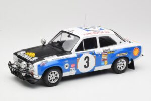 Ford Escort RS 1600 Mk1 #3 V. Preston Jr. / B. Smith Safari Rally 1973 IXO 1:18 18RMC075B Diecast