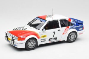 Ford Escort RS Turbo #7 Lotto Haspengouw Rally 1985 MCG 1:18 MCG18421 Diecast