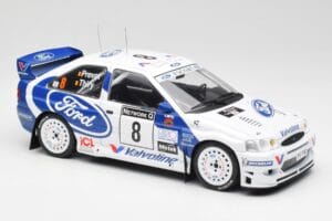 Ford Escort WRC #8 B. Thiry / S. Prevot RAC Rally 1998 IXO 1:18 18RMC170B Diecast — photo 4 of 6