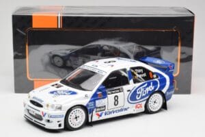 Ford Escort WRC #8 B. Thiry / S. Prevot RAC Rally 1998 IXO 1:18 18RMC170B Diecast — photo 6 of 6