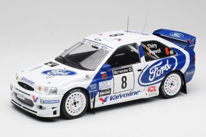 Ford Escort WRC #8 B. Thiry / S. Prevot RAC Rally 1998 IXO 1:18 18RMC170B Diecast