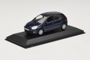 Ford Fiesta Mk5 4-Door Dark Blue Minichamps 1:43 FIESTA001 Diecast — photo 2 of 4