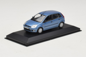 Ford Fiesta Mk5 4-Door Light Blue Minichamps 1:43 FIESTA002 Diecast — photo 2 of 4