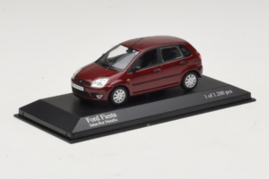 Ford Fiesta Mk5 Red Metallic Minichamps 1:43 400081101 Diecast — photo 2 of 4