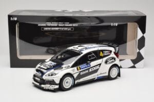 Ford Fiesta RS WRC #4 H. Solberg / C. Patterson Ford Rally Team Rally Finland 2012 Minichamps 1:18 151120804 Diecast — photo 6 of 6