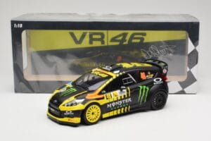 Ford Fiesta RS WRC #46 V. Rossi / C. Cassina 2nd Place Monza Rally Show 2013 Minichamps 1:18 151130846 Diecast — photo 6 of 6