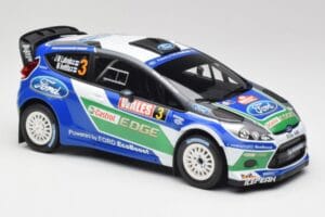 Ford Fiesta WRC #3 J-M. Latvala / M. Anttila Rally Great Britain Winner 2012 Minichamps 1:18 151120803 Diecast — photo 4 of 6