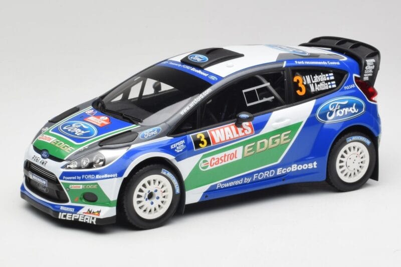 Ford Fiesta WRC #3 J-M. Latvala / M. Anttila Rally Great Britain Winner 2012 Minichamps 1:18 151120803 Diecast
