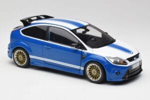 Ford Focus RS Mk2 LM Classic Blue Capri RS2600 Tribute Minichamps 1:18 100080072 Diecast — photo 6 of 8