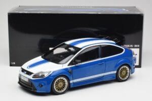 Ford Focus RS Mk2 LM Classic Blue Capri RS2600 Tribute Minichamps 1:18 100080072 Diecast — photo 8 of 8