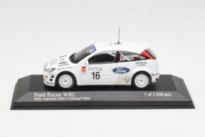 Ford Focus WRC Mk1 #16 P. Solberg / P. Mills Rally Argentina 2000 Minichamps 1:43 430008916 Diecast