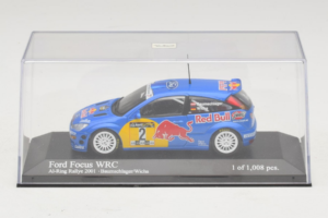 Ford Focus WRC #2 R. Baumgartner / B. Wichs Red Bull Rally Austria 2001 Minichamps 1:43 430008907 Diecast — photo 4 of 5