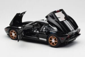 Ford GT Black With White Stripes AUTOart 1:18 73023 Diecast — photo 5 of 8