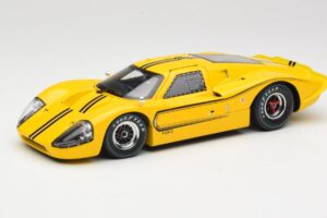 Ford GT40 Mk IV Yellow 1967 Shelby Collectibles 1:18 31414S Diecast