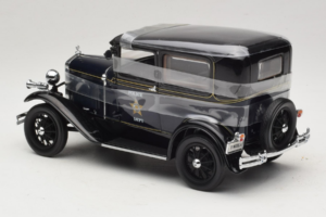Ford Model A Tudor Police Car Motor City 1:18 43008 Diecast — photo 5 of 6