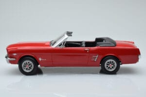 Ford Mustang Convertible Red Norev 1:18 182810 Diecast — photo 3 of 6