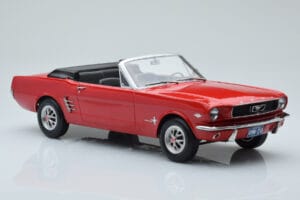 Ford Mustang Convertible Red Norev 1:18 182810 Diecast — photo 4 of 6
