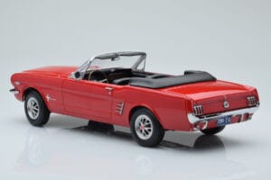 Ford Mustang Convertible Red Norev 1:18 182810 Diecast — photo 5 of 6