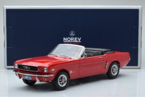 Ford Mustang Convertible Red Norev 1:18 182810 Diecast — photo 6 of 6