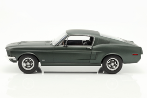 Ford Mustang Fastback Satin Green Metallic Norev 1:12 122702 Diecast — photo 3 of 5