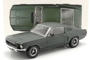 Ford Mustang Fastback Satin Green Metallic Norev 1:12 122702 Diecast — photo 5 of 5