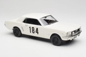 Ford Mustang Hardtop #184 B. Neyret / J. Terramorsi Rally Monte Carlo 1965 Norev 1:18 182801 Diecast — photo 4 of 6