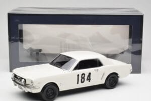 Ford Mustang Hardtop #184 B. Neyret / J. Terramorsi Rally Monte Carlo 1965 Norev 1:18 182801 Diecast — photo 6 of 6