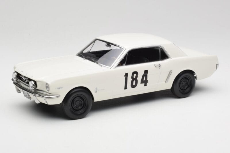 Ford Mustang Hardtop #184 B. Neyret / J. Terramorsi Rally Monte Carlo 1965 Norev 1:18 182801 Diecast