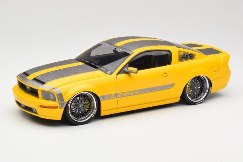 Ford Mustang S197 Cesam by Parotech Yellow Norev 1:18 182700 Diecast