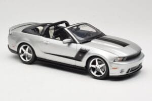 Ford Mustang S197 Roush 427R Convertible Silver Maisto 1:18 31669 Diecast — photo 6 of 8