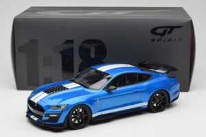 Ford Mustang Shelby GT500 S550 Blue GT Spirit 1:18 GT268 Resin — photo 6 of 6