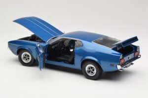 Ford Mustang SportsRoof Blue Sun Star 1:18 3612 Diecast — photo 5 of 8