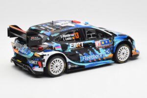 Ford Puma Rally1 #13 G. Munster / L. Louka Rally Central Europe 2023 IXO 1:18 18RMC188 Diecast — photo 2 of 6