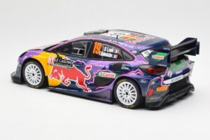 Ford Puma Rally1 #19 S. Loeb / I. Galmiche Rally Monte Carlo Winner 2022 IXO 1:18 18RMC110 Diecast — photo 5 of 6