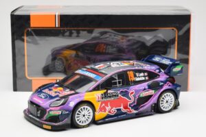 Ford Puma Rally1 #19 S. Loeb / I. Galmiche Rally Monte Carlo Winner 2022 IXO 1:18 18RMC110 Diecast — photo 6 of 6